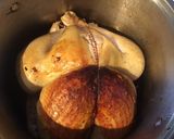 A picture of step 3 of California Farm Stovetop Whole Turkey Dinner.