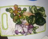 A picture of step 3 of Ayamase stew.