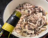 Japán gombabulgur recept fázis 4 fotója