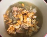 รูปขั้นตอนการทำที่ 5 ของ ข้าวต้มปลา Salmon ไข่ขยี้ (อาหารเด็ก)