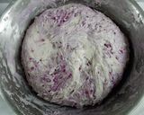 Foto langkah ke 3 dari resep Roti Sourdough Ubi Ungu Yeast Anggur.
