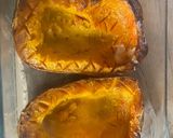 Une image de l'étape 3 de Butternut farcie aux gorgonzola, lardons fumés et oignons.