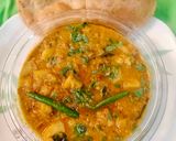 A picture of step 5 of Tamil Nadu potato Masiyal.