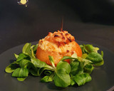 Foto del paso 11 de la receta: *Tomates gratinados rellenos de hummus y huevo*