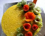 Tumpeng Nasi Kuning Polos langkah memasak 6 foto