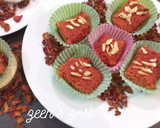 A picture of step 3 of Beetroot Kalakand with Split Milk.