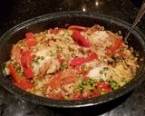 A picture of step 5 of Cuban-Style Chicken & Rice.