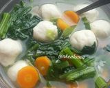 Foto langkah ke 6 dari resep Sop baso ikan.