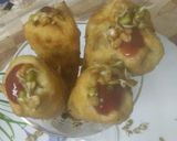 A picture of step 4 of Sprouts Cone Chaat.