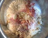 A picture of step 1 of Capsicum pakoda.