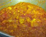 A picture of step 6 of Paneer butter masala.