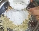A picture of step 4 of Makhana Ladoo.
