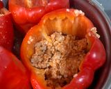 Foto del paso 4 de la receta: Pimientos rellenos de arroz