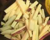 Foto do passo 1 de Wedges de Batata Doce