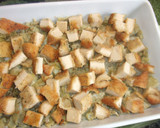 Foto del paso 3 de la receta: Budín de alcachofas y milanesa de pollo