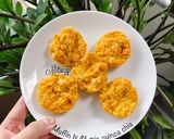 Hình bước làm 4 của món Muffin bí đỏ cho bé