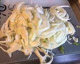 Une image de l'étape 2 de Gratin de fenouils, sauce crème au bouillon de chapon et mozzarella.
