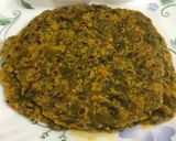 A picture of step 8 of Methi Thepla.