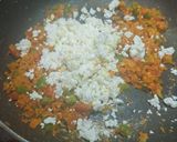 A picture of step 5 of Paneer Bhurji.