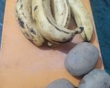 केले के छिलकों की सब्जी (Kele ke chilko ki sabzi recipe in Hindi) रेसिपी चरण 1 फोटो