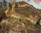 Foto del paso 2 de la receta: Chuletas a la mostaza con salsa de manzanas verdes asadas