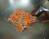 A picture of step 2 of Simple One-Pot Hot and Sour Soup.