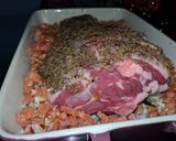 A picture of step 4 of Roast Leg of Lamb.