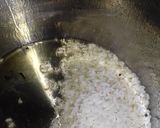 A picture of step 3 of Peri sauce fried rice.