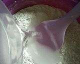 Foto langkah ke 3 dari resep Mochi Teflon Isi Kacang.