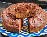 Foto del paso 4 de la receta: Budín húmedo de algarroba con frutas