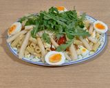 Foto del paso 12 de la receta: Ensalada de pasta con queso feta, tomates cherry y espárragos blancos 😋😋😜