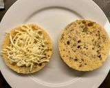 Foto del paso 8 de la receta: Hamburguesa de pavo 🦃 y espinacas 🥬 en pan de almendras 🥯