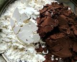 Gambar langkah 4 resipi Fudgy Brownies Kedut.