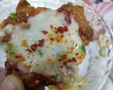 A picture of step 7 of Crispy chicken pizza.