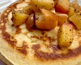A picture of step 6 of Fluffy Pancakes 🥞 with Cinnamon Apple.