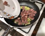 Foto del paso 3 de la receta: Espaguetis con setas champiñones y filete de atún