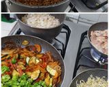 Foto del paso 1 de la receta: Salteado de verduras con trucha