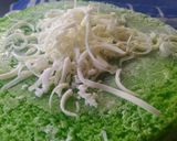 Foto langkah ke 5 dari resep Brownies Pandan Kukus.