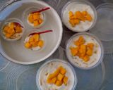 Foto langkah ke 5 dari resep Mangga float #MauBelajarMoto.