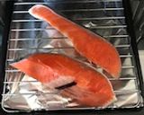 A picture of step 1 of Salmon Flakes.