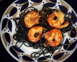 Foto del paso 10 de la receta: Spaghetti negros con langostinos