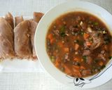 A picture of step 8 of Beef carrot stew.