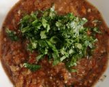 A picture of step 7 of Roasted Tomato and Capsicum chutney with Orange.