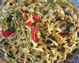 Foto langkah ke 5 dari resep Garo Bunga Pepaya Khas Manado.