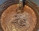 Foto langkah ke 5 dari resep Oatmeal Brownies.
