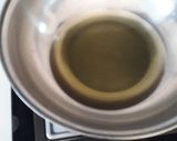 A picture of step 1 of Stir fry raw papaya with besan.