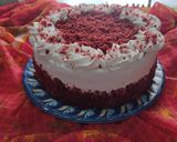 A picture of step 17 of Red velvet cake 🎂🍰.
