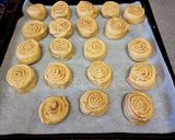 Sütőtükpürés almaszószós fahéjas csiga recept fázis 9 fotója