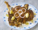 A picture of step 6 of Raan Steam Roast/ Mutton Leg Roast.