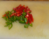 Foto del paso 1 de la receta: Lubina con verduras salteadas